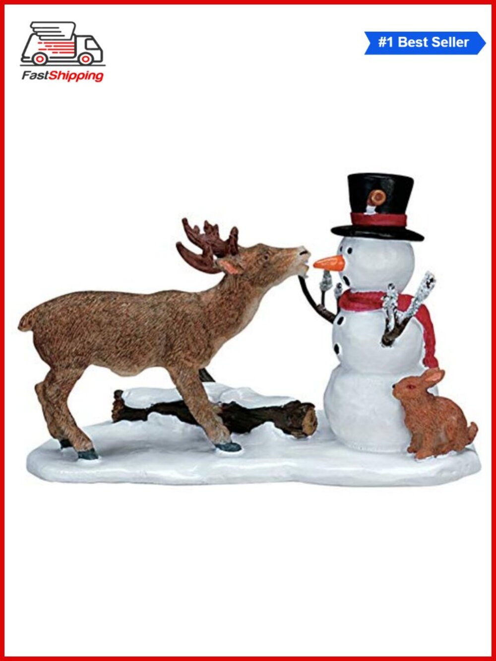 🎅 Lemax Christmas Village Snack Time Figurine 2.5-in Tall Collectible